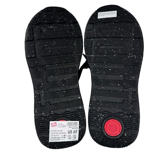 Fitflop F-Mode E01 Knit Flatform Sneakers Tiptoe Grey Black Size US Women’s 7 - 第 6/8 張圖片