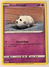 Pokemon Rebel Clash Galarian Corsola 78/192 NM/M 
