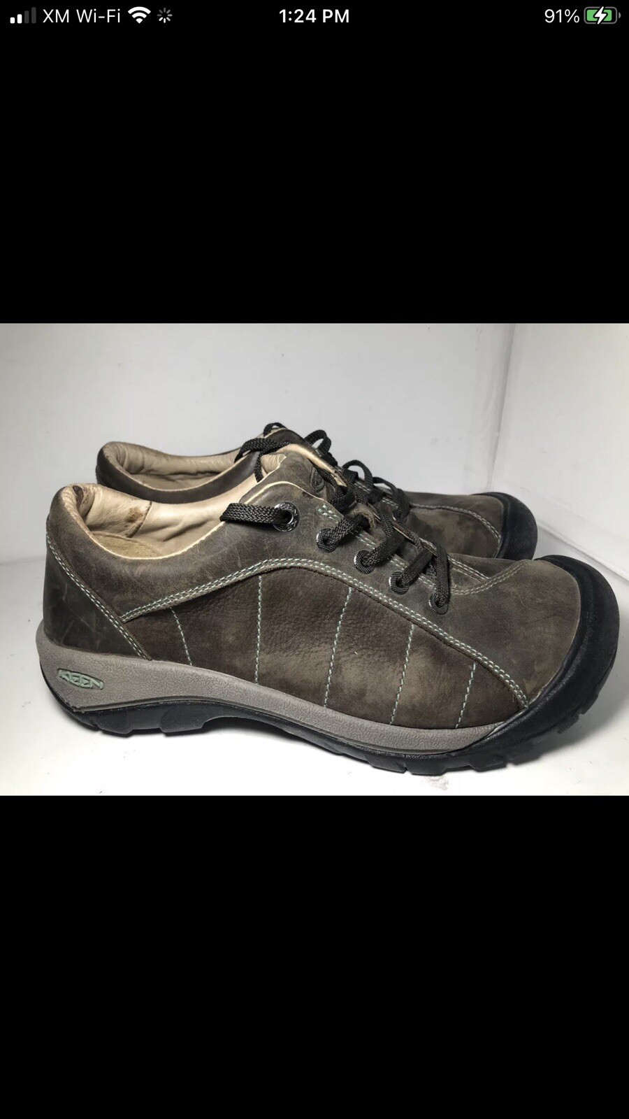 Keen presidio ii scarpe da trekking marroni in pelle donna 9