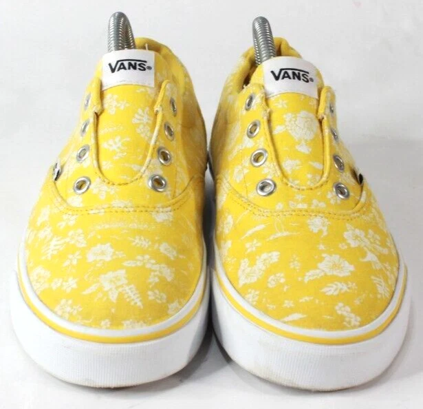 Vans skate on sale shoes womens yellow