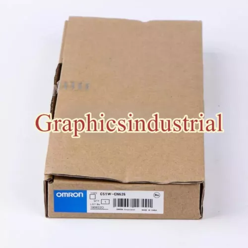 New In Box Original Omron CS1W-CN626 CS1WCN626 Programming Cable