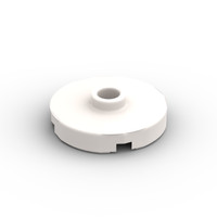 Lego 10X Fliese Rund 2X2 Tile Round 18674 Weiß White