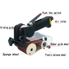 Pneumatic MetaPolishing Machine, Wire Drawing Machinel Air Ring Plane Grinding-