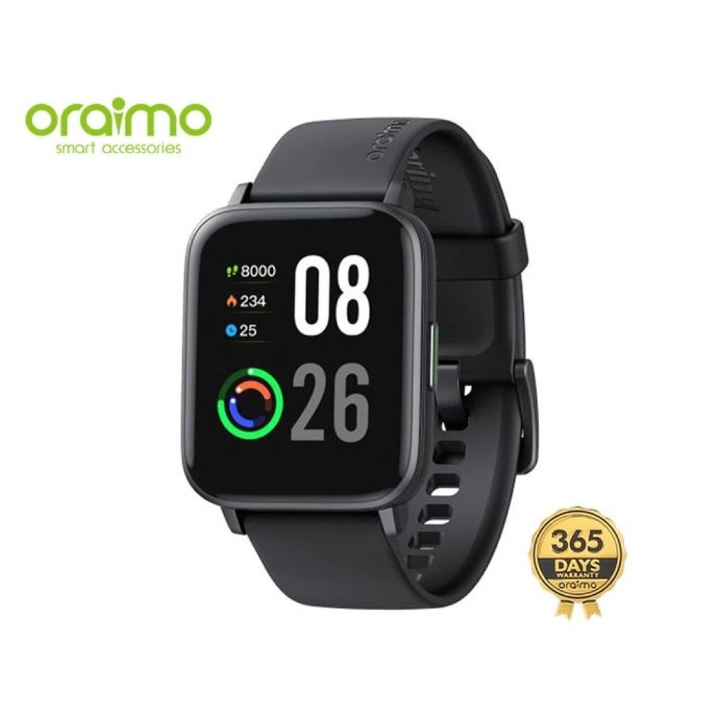 Buy Oraimo Smart Watch Heart Rate & Notification ✔️ 70% OFF