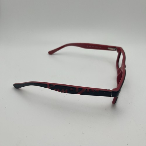 Ray-Ban RB 1535 3573 Eyeglasses Frames Only 48-16-130 Black/Red - Picture 3 of 8