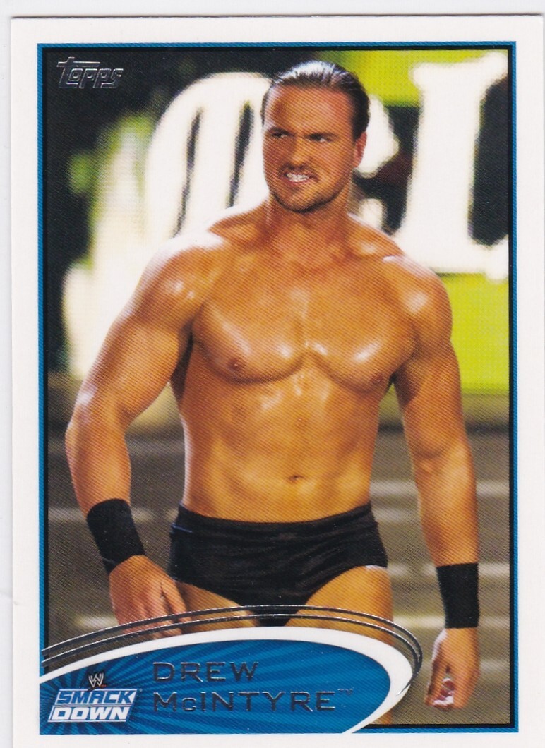 2012 Topps WWE Wrestling Card #72 Drew McIntyre | eBay