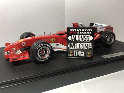Pitboard 1:43/1:18 (Pizarra F1) / Fernando Alonso (Minardi) 2001 Welcome To F1 - Imagen 8 de 14