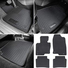 Mazda CX-5 Heavy Duty Rubber Floor Mats Front Rear All Weather Waterproof Carpet