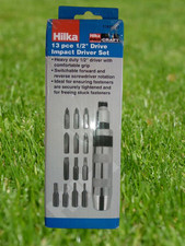 hika 13pce 1/2" drive imact driver set