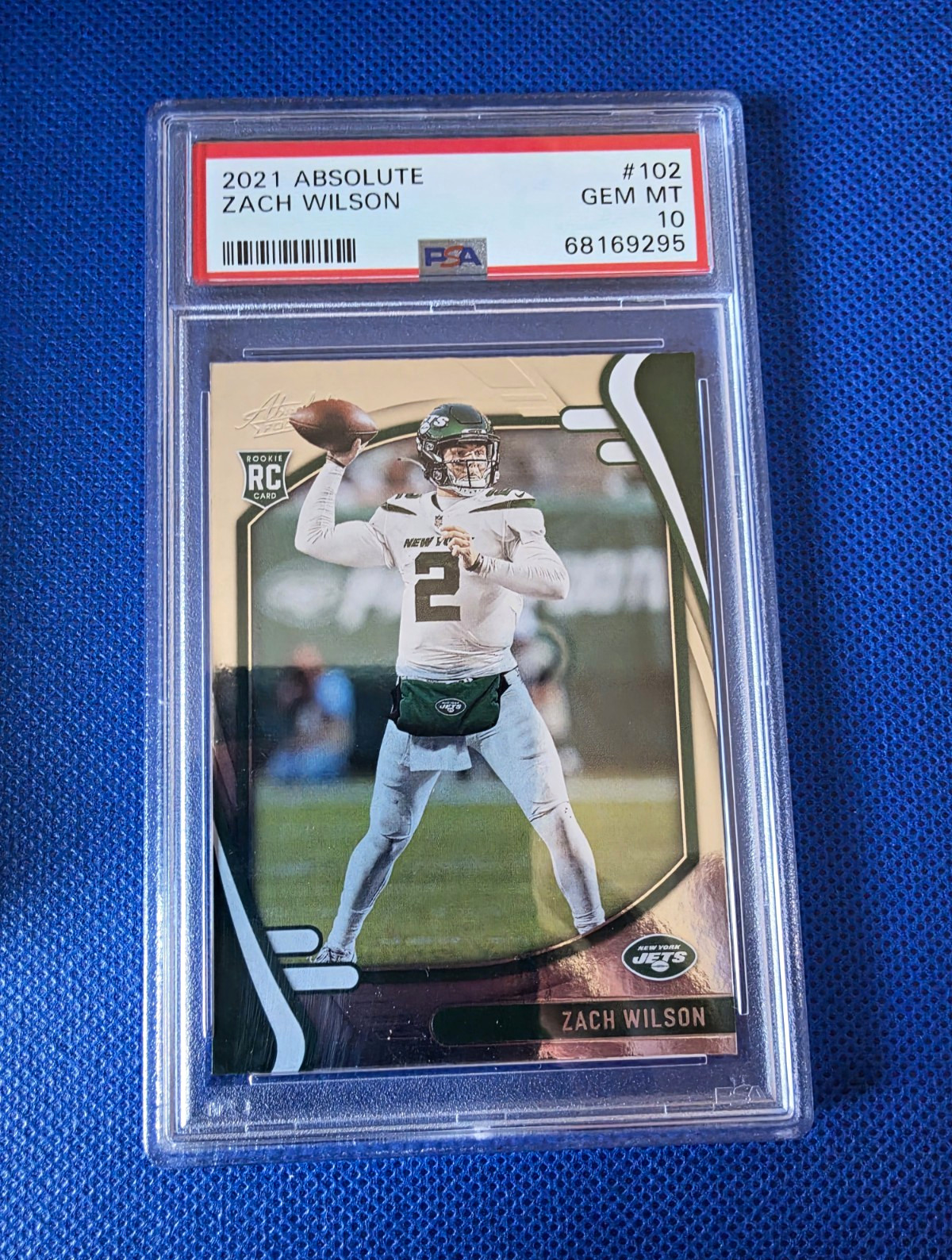 Zach Wilson Panini Absolute #102 Base