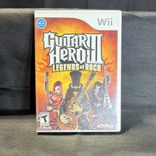 Guitar Hero III Legends of Rock (Nintendo Wii) Case T NTSC-U/C 2007