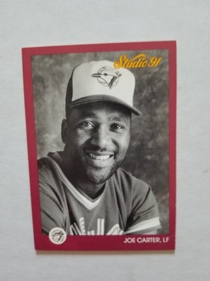 1991 Leaf Studio #133 Joe Carter Toronto Blue Jays