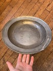 Antique English Pewter Charger London Touch Marks 18th / 19th Century AAFA — photo 10