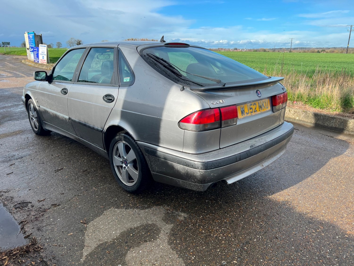 2002 Saab 9-3 2.0T SE 5dr Auto DAMAGED REPAIRABLE SALVAGE CAT N HATCHBACK Petrol - Image 10