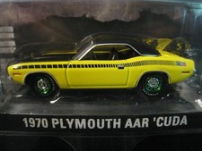 Greenlight "Graveyard Carz" Yellow 1970 Plymouth AAR 'Cuda - Green Machine Chase
