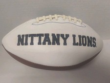 PENN STATE NITTANY LIONS LOGO FULL SIZE FOOTBALL OFFICIALLY LICENSED BRAND NEW