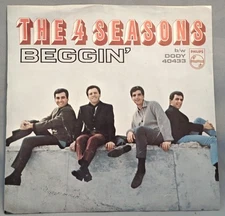 HEAR IT 60's  Northern Soul 45 rpm record The Four Seasons "Beggin" from 1967