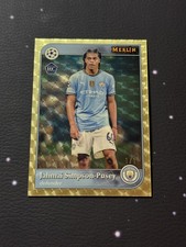 Marketplace image: 2024-25 TOPPS MERLIN SOCCER #89 JAHMAI SIMPSON-PUSEY SUPERFRACTOR ROOKIE 1/1