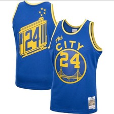 Mitchell & Ness Rick Barry Royal Golden State Warriors 1966/67 Hardwood Men's S