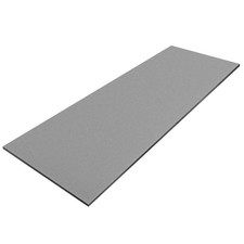 High Density Polyurethane Foam Cushion Upholstery Sheet Gray 1/2x24x72 Inch