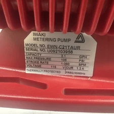 Walchem Ewn-C21TAUR Metering Pump
