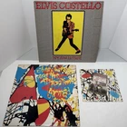 Elvis Costello Vinyl Record LP Lot My Aim Is True Attractions Armed Forces & 7”