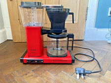 Moccamaster filter coffee machine. Red. Excellent condition, great coffee!