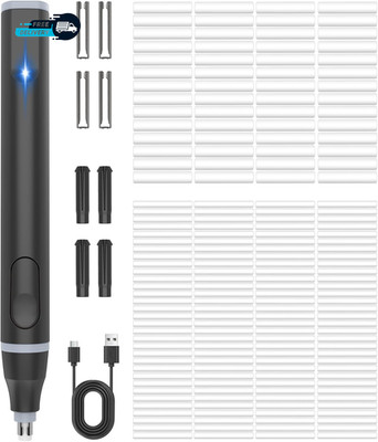 Electric Eraser USB C Pencil Eraser with 220 Eraser Refills 2 Eraser Sizes