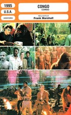Fiche Cinéma - FRANK MARSHALL. CONGO. 1995