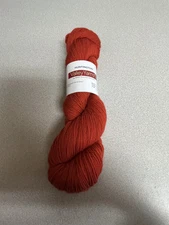 Valley Yarns Huntington Sock Yarn #32 Sunset Orange Superwash  Merino Nylon