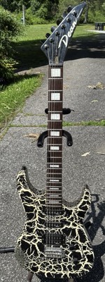 1990 Dean Firecrackle Super Strat Electric Guitar HSS Vintage Stratocaster Fat