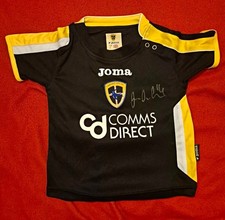 Joma Cardiff City FC Signed Football Shirt Joe Ledly (Xs)