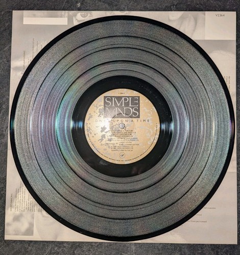 SIMPLE MINDS: ONCE UPON A TIME VINYL LP RECORD EX. CONDITION (Nearly New) - Picture 5 of 5