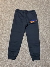 Nike Men's Club Fleece Brushed-Back Chenille Futura Joggers Large