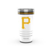 PITTSBURGH PIRATES, 20oz STAINLESS STEEL TUMBLER FROM TERVIS WITH LID INCLUDED