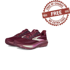Brooks Ghost 17 Women's Burgundy/Pink/Green Authentic Comfortable NEW WITH BOX