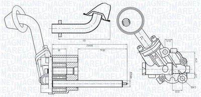 For Magneti Marelli 351516000005 Oil Pump