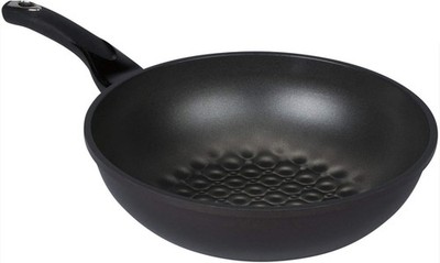 3D Marble Non-Stick, Non-Scratch Coating Wok Pan. (Made in Korea). (32cm)