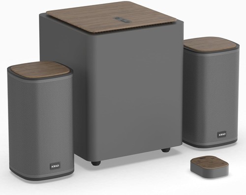 2.1 Bluetooth Computer Speakers with Wireless Subwoofer and Wireless Touchpad... - 第 2/8 張圖片