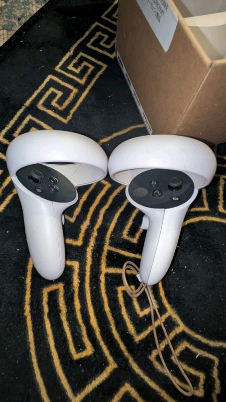 Title: Meta Quest 2 VR Controllers Left + Right Pair Fully Working