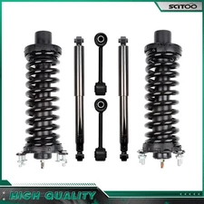 Fits 2002-2007 Jeep Liberty Front Complete Struts Sway Bar Link Rear Shocks 6pcs