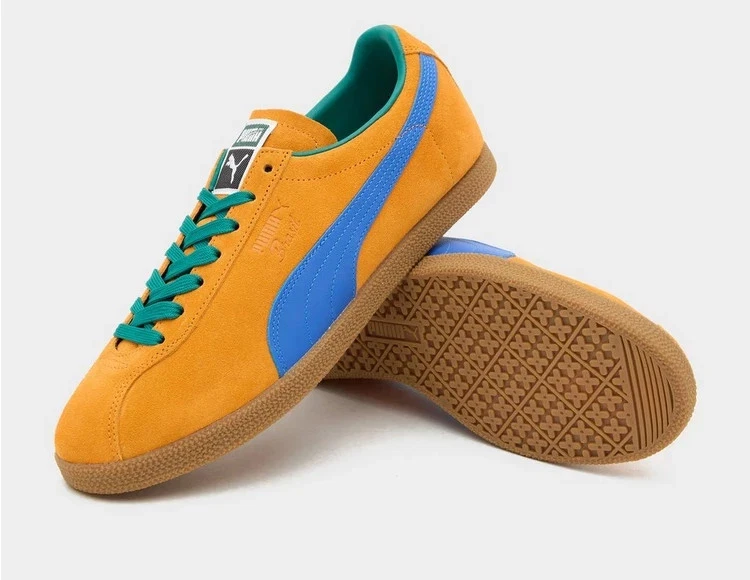 Puma Brasil En Naranja Y Azul Todos Los Tamaños Stock Limitado - Imagen 2 de 4