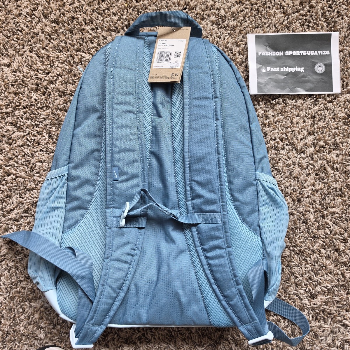light blue nike hayward backpack Nike Hayward Futura Backpack 26 L HJ8200-006 bule