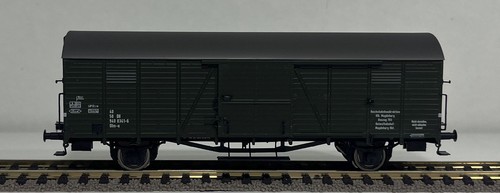 Brawa H0 50991 gedeckter Güterwagen DR Ep.IV Neu & OVP - Picture 3 of 5