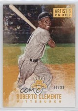 2017 Diamond Kings Variation Artist's Proof Gold 78/99 Roberto Clemente HOF k4s