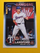 2024 Topps Update Series - Rookie Debut Wyatt Langford #US341 (RC)