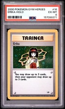 2000 Pokemon Gym Heroes #16 Erika-Holo PSA 6 on eBay