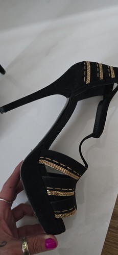 Ralph Lauren Purple Label Collection Vintage Heels Size 5UK / 7US - Imagen 6 de 23