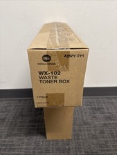 for Konica Minolta WX-102 Waste Toner Box Container, A2WY-WY7, NIB OEM