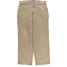 Used Carhartt Original Dungaree Fit Duck Painter Pants Men's Size W36